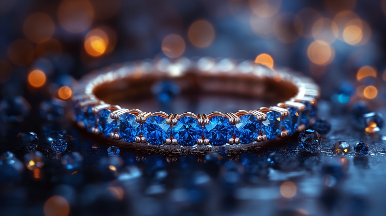 ai generated, sapphire, ring